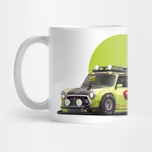 MR. Bean's car modified artwork Mug